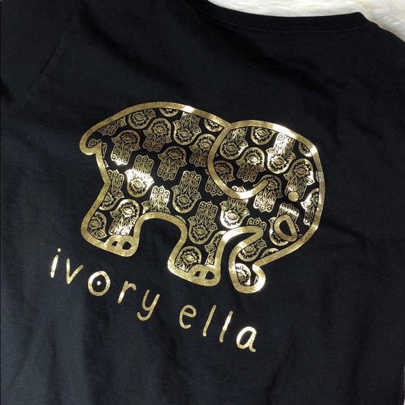 NWOT Limited Edition Ivory Ella Hamsa Tee Large - Picture 3 of 8